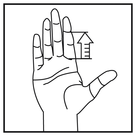 SOF-Stretch dynamisk fingerortose kort